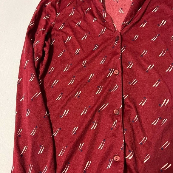 𝅺VINTAGE Alex Colman red button down M - Picture 2 of 11